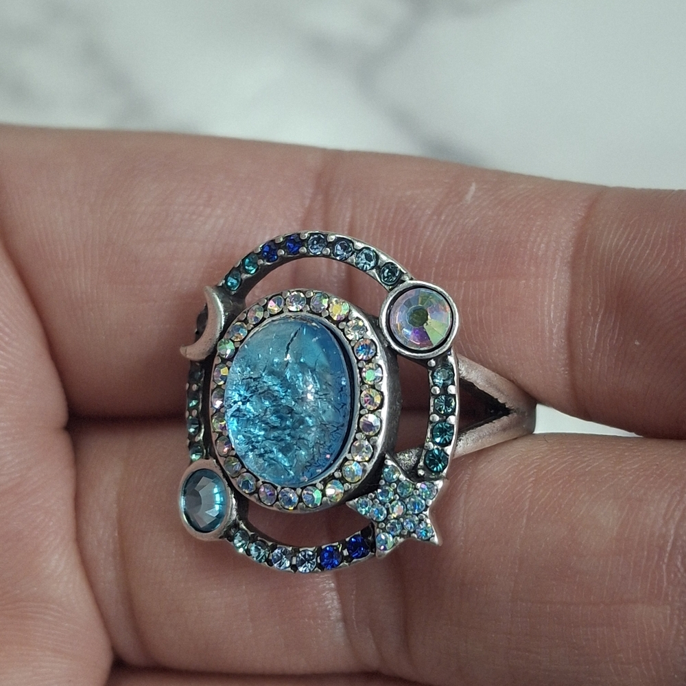 Kirks Folly Crystal Celestial Ring - Picture 10 of 11